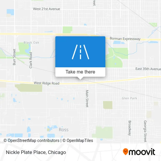 Nickle Plate Place map