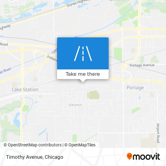 Timothy Avenue map