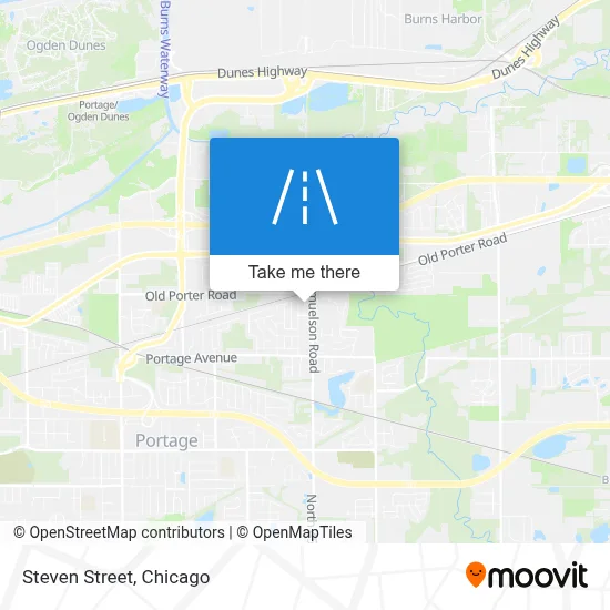 Steven Street map