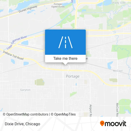 Dixie Drive map