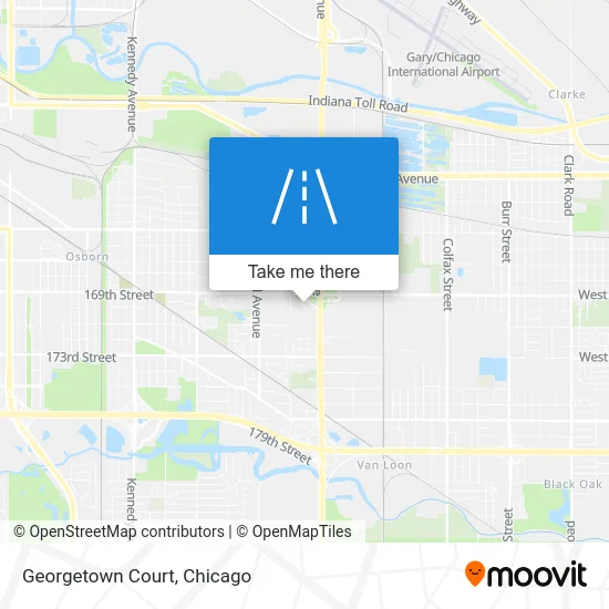 Georgetown Court map