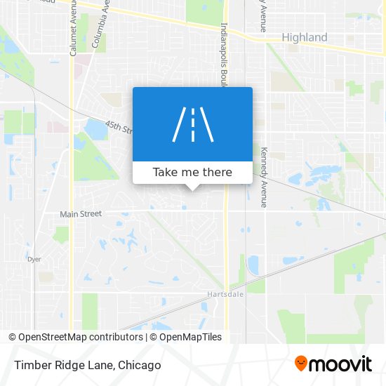 Timber Ridge Lane map