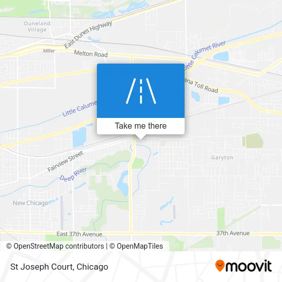 St Joseph Court map