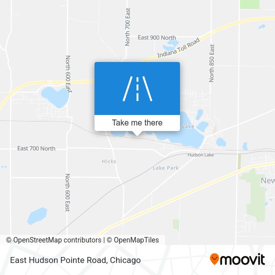 Mapa de East Hudson Pointe Road