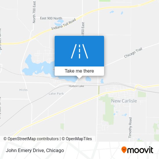 Mapa de John Emery Drive