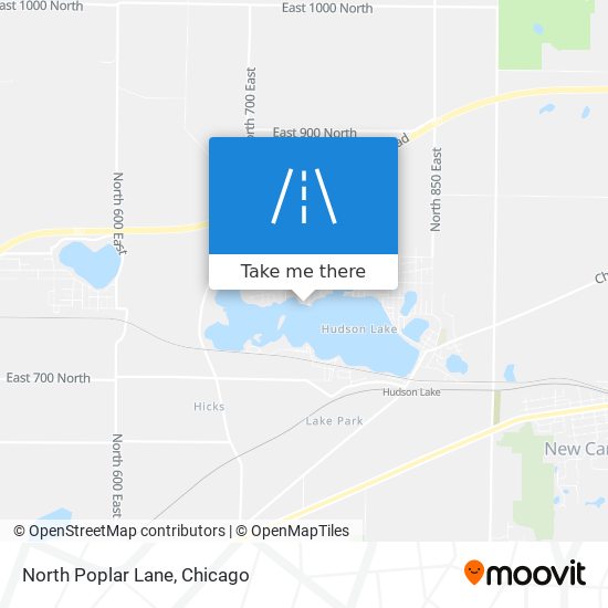 Mapa de North Poplar Lane