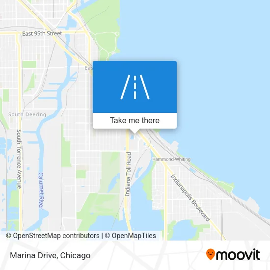 Mapa de Marina Drive