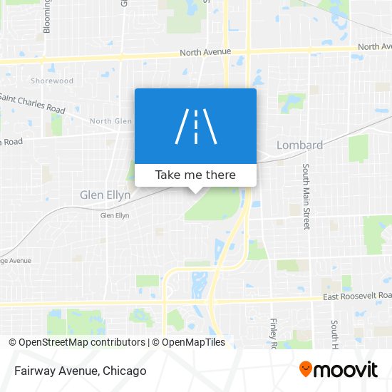 Mapa de Fairway Avenue