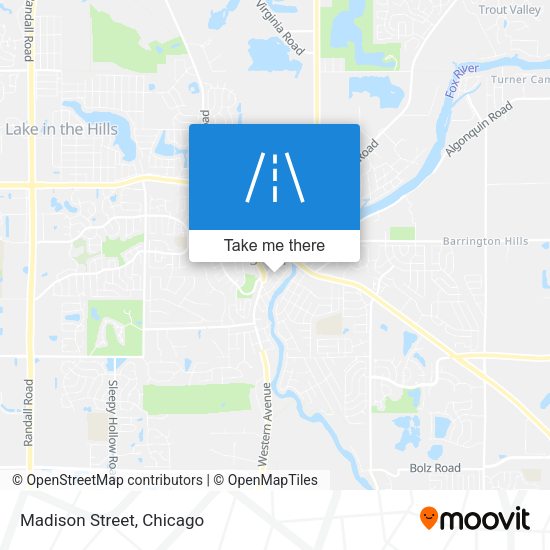 Mapa de Madison Street