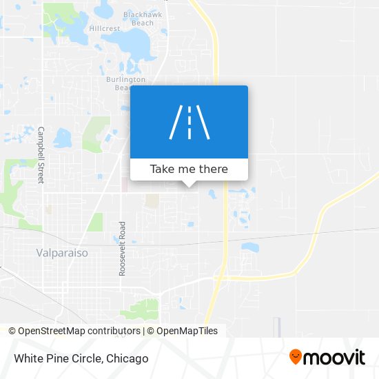 White Pine Circle map