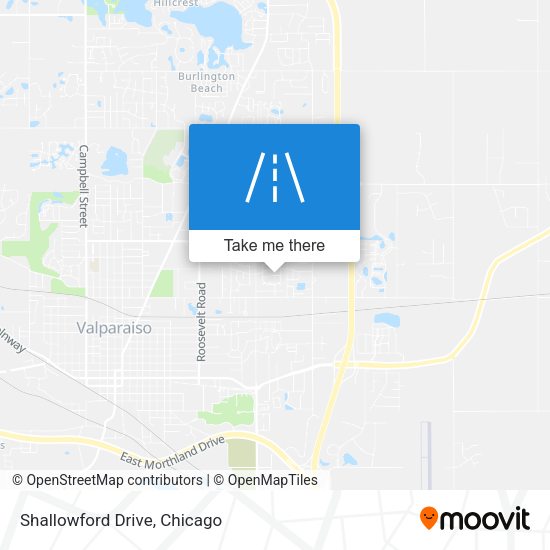 Mapa de Shallowford Drive