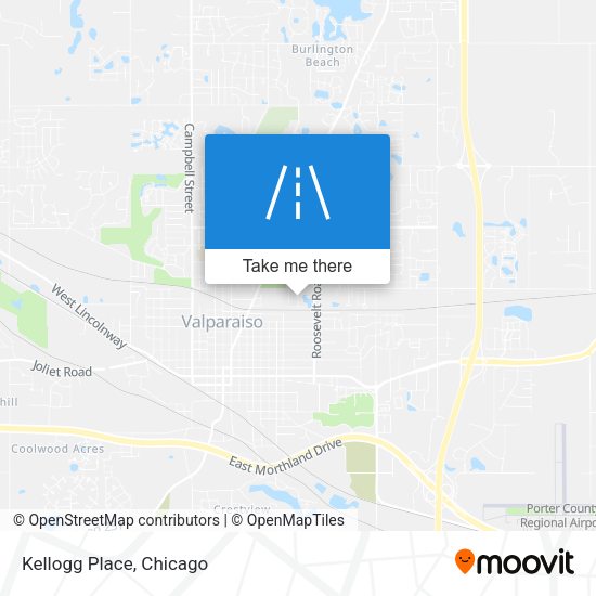 Mapa de Kellogg Place