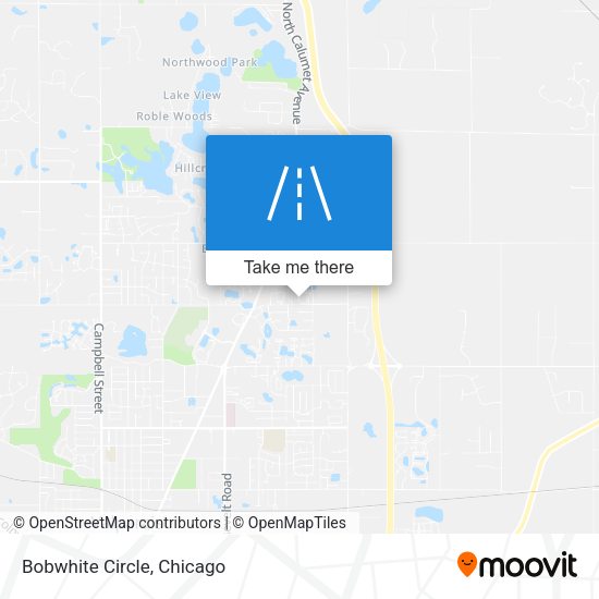 Mapa de Bobwhite Circle