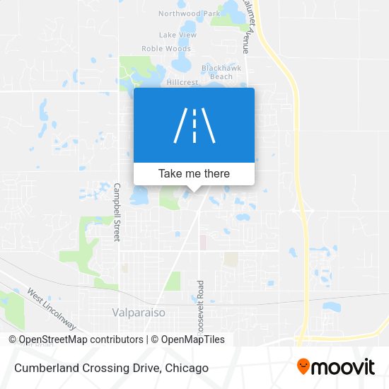 Cumberland Crossing Drive map