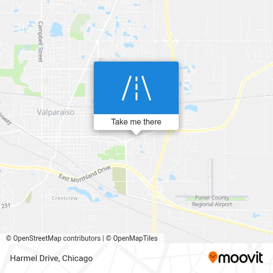 Harmel Drive map
