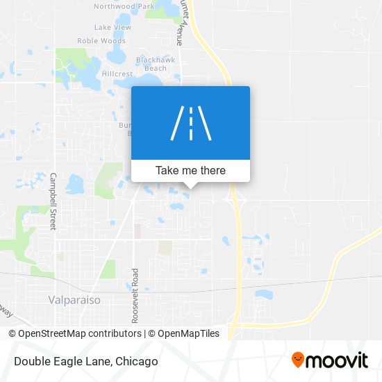 Mapa de Double Eagle Lane