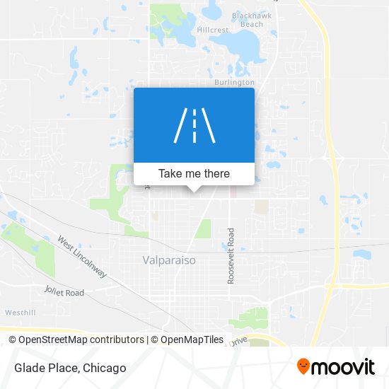 Glade Place map