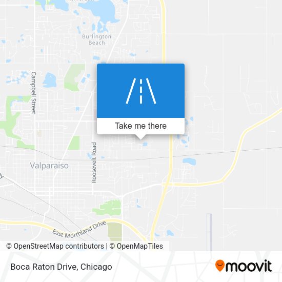 Boca Raton Drive map