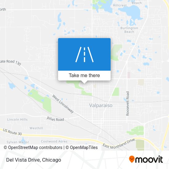 Mapa de Del Vista Drive