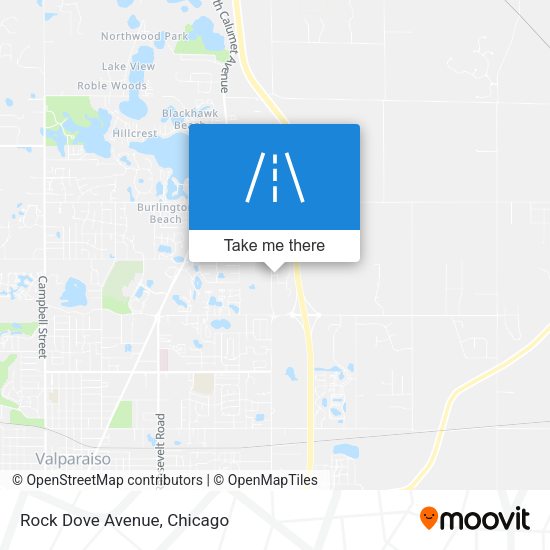Mapa de Rock Dove Avenue