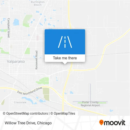Willow Tree Drive map