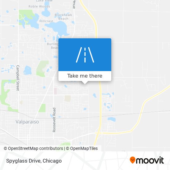 Spyglass Drive map