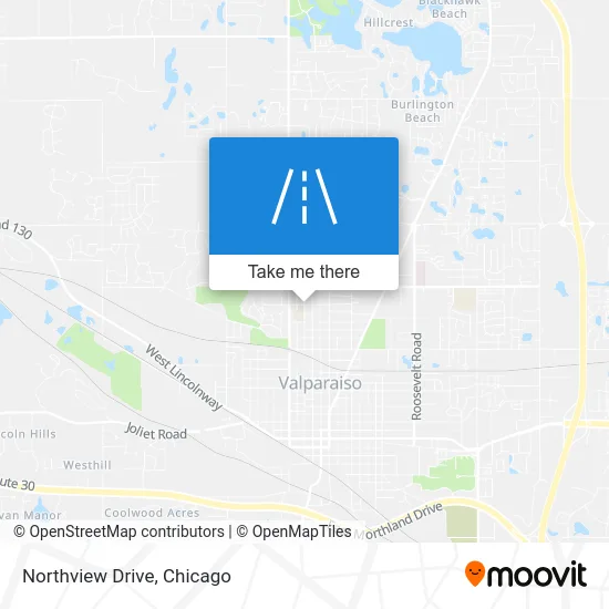 Northview Drive map