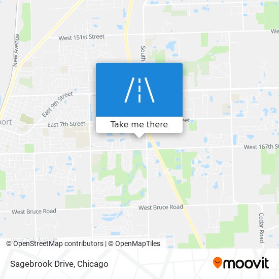 Sagebrook Drive map