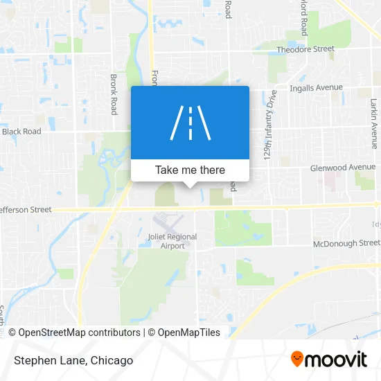 Stephen Lane map