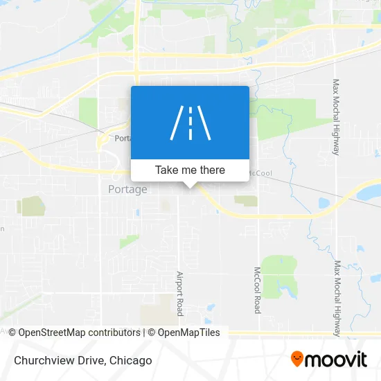 Churchview Drive map