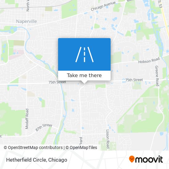 Mapa de Hetherfield Circle