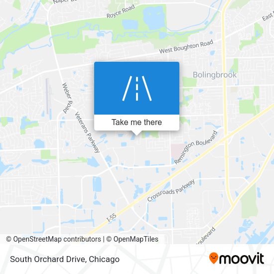 Mapa de South Orchard Drive