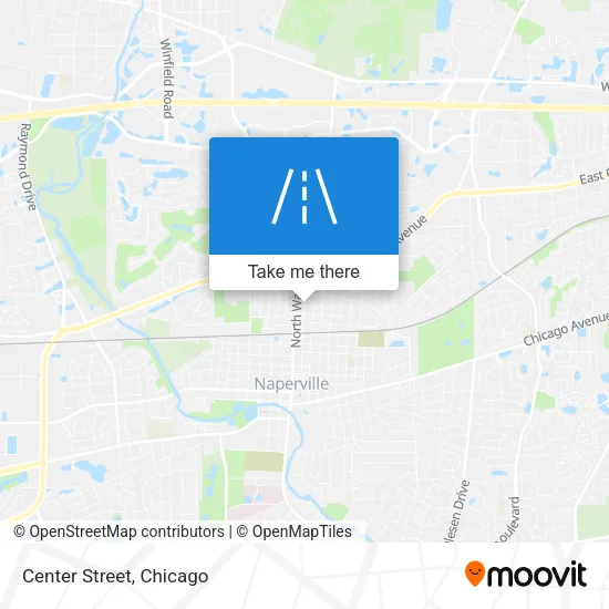 Center Street map