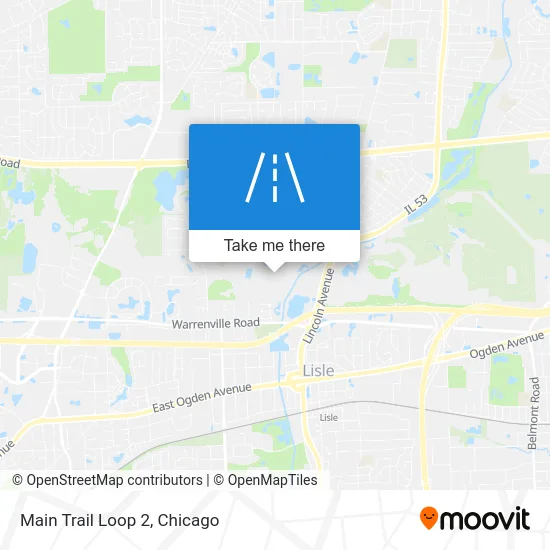 Main Trail Loop 2 map