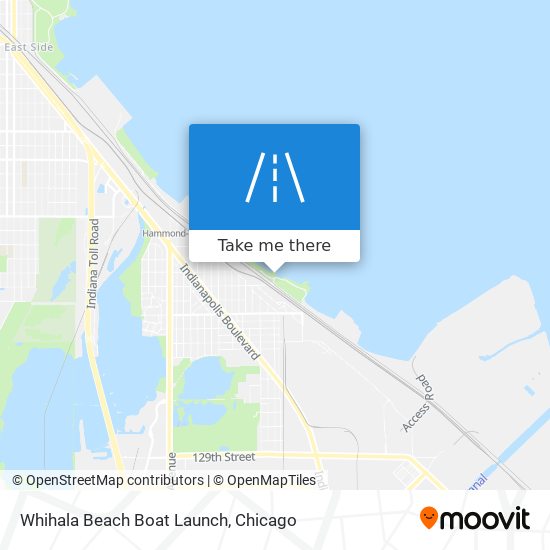 Mapa de Whihala Beach Boat Launch