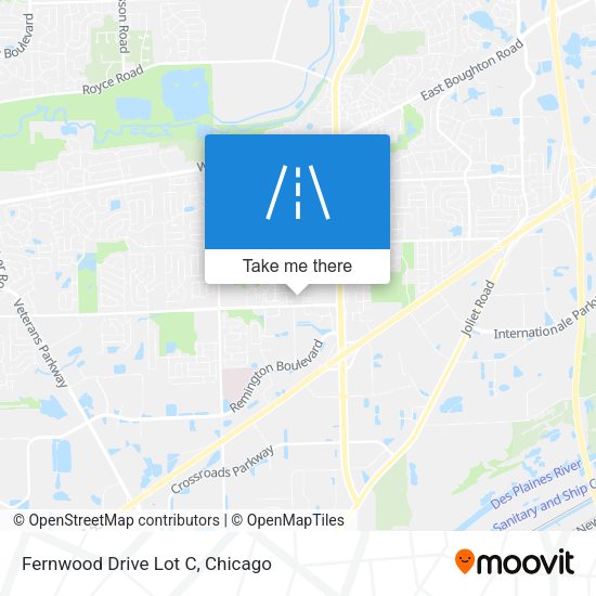 Fernwood Drive Lot C map