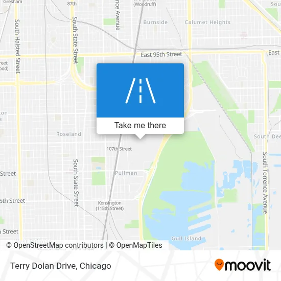 Terry Dolan Drive map