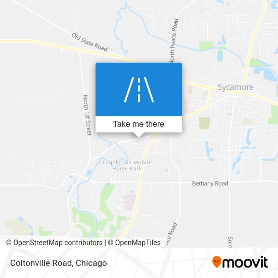 Mapa de Coltonville Road
