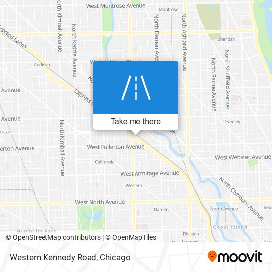 Western Kennedy Road map