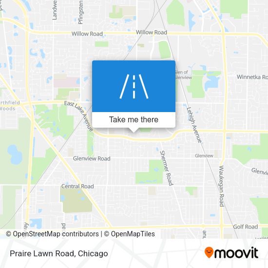 Mapa de Praire Lawn Road