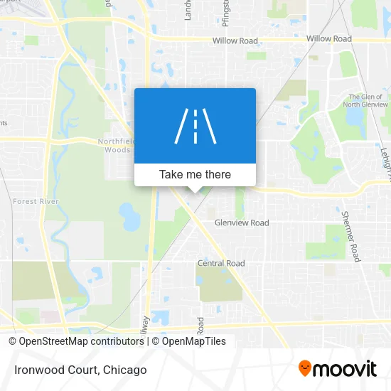 Ironwood Court map