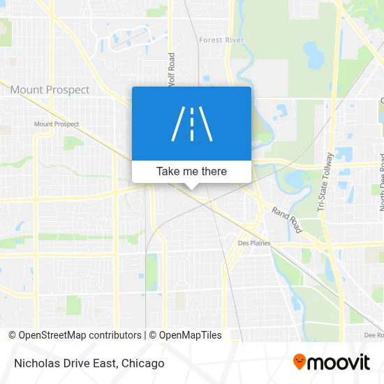 Nicholas Drive East map