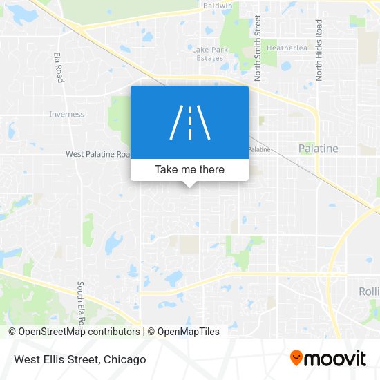 Mapa de West Ellis Street