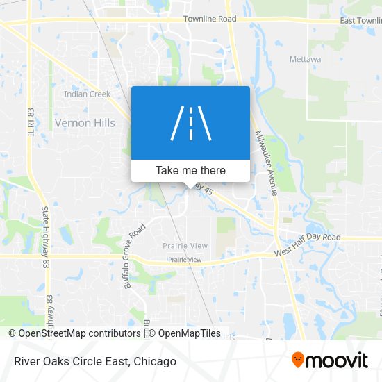 Mapa de River Oaks Circle East