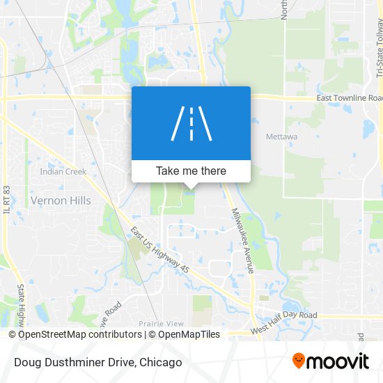 Doug Dusthminer Drive map