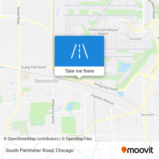 Mapa de South Parimeter Road