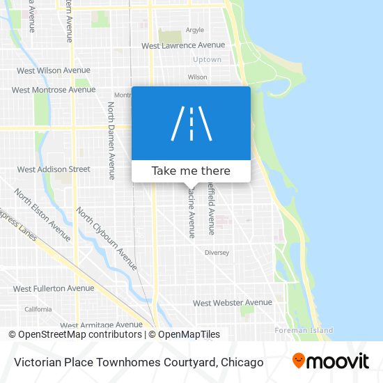 Victorian Place Townhomes Courtyard map