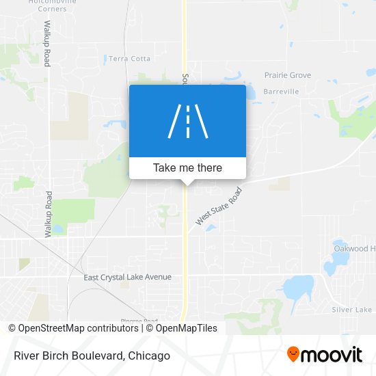 Mapa de River Birch Boulevard