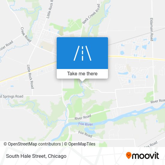 Mapa de South Hale Street