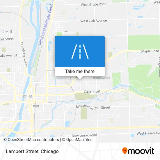 Lambert Street map